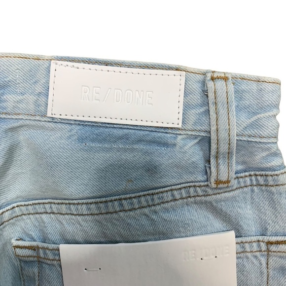 RE/DONE High Rise Loose in Bleach Destroy New With Tags Size 26 - Picture 12 of 14